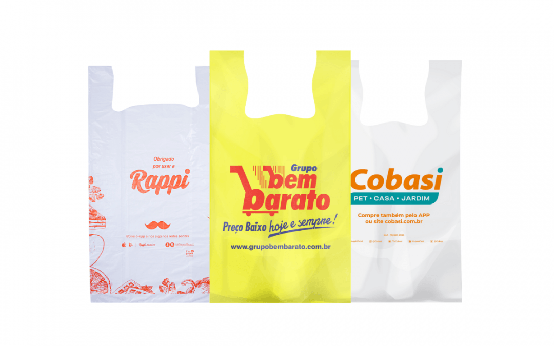 sacolas para supermercados